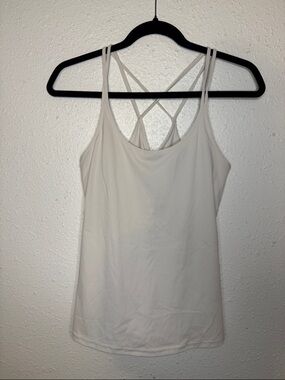Old Navy Active Light Taupe Tank